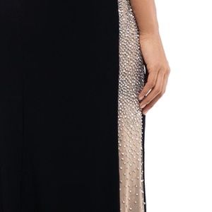 Xscape Black/Nude Bling Evening/Wedding Dress 20W